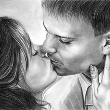 Схема вышивки «закохані»