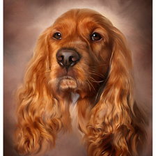 Схема вышивки ««собаки»»