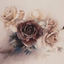 Схема вышивки «картина Sara Moon»