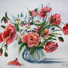 Схема вышивки «серия "букеты"»