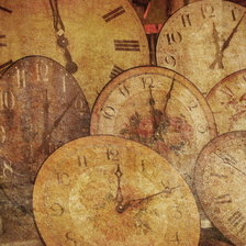 Схема вышивки «Сколько время»