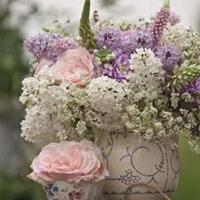 Схема вышивки «Летний букет»