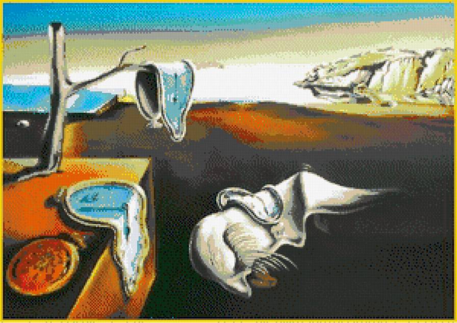 Часы - сальвадор дали, время, часы - предпросмотр