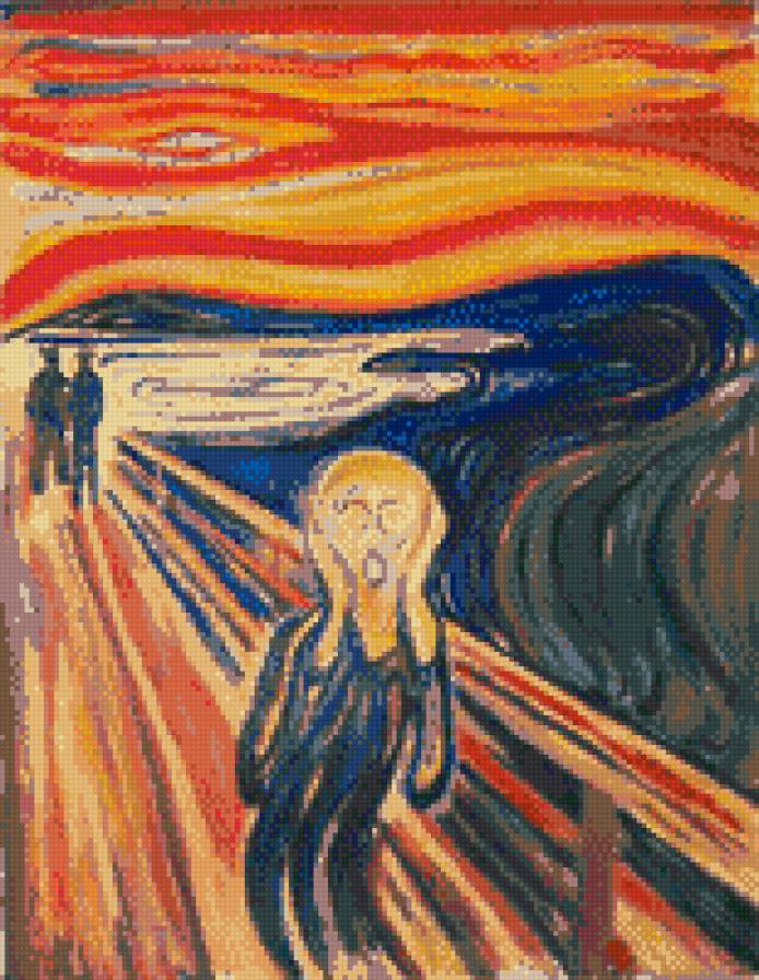 Крик - шедевр, крик, картина, классика, эдвард мунк - предпросмотр