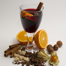 Схема вышивки «глитвейн»