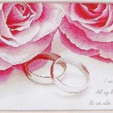 Схема вышивки «свадьба»