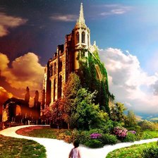 Схема вышивки «Рай и ад»