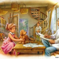 дедушка художник