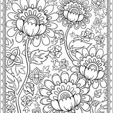 Схема вышивки «Под витраж. Цвета на выбор.»