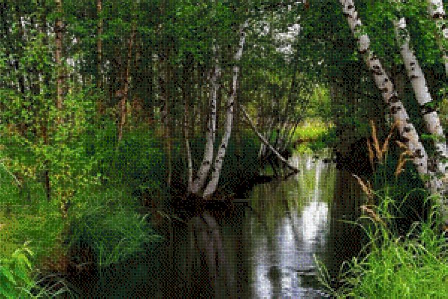 речка - природа - предпросмотр