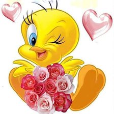 Схема вышивки «Я тебя люблю!»