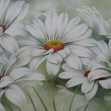 Схема вышивки «Ромашки»