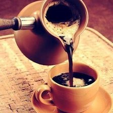 Схема вышивки «Чашка кофе»