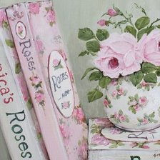 Схема вышивки «Цветочная библиотека»