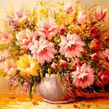 Схема вышивки «Букет»