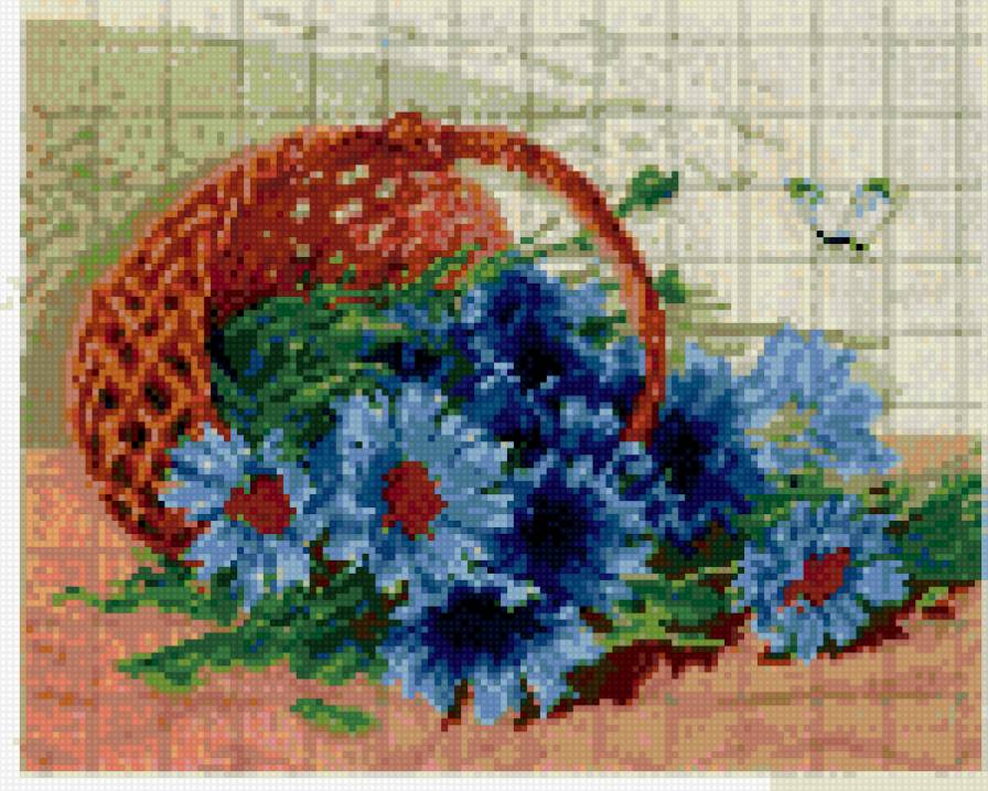 васильки - цветы, природа - предпросмотр