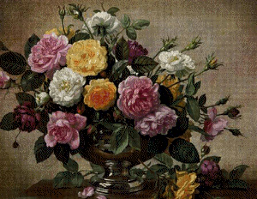 букет роз - розы - предпросмотр