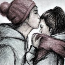 Схема вышивки «пара»