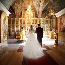 Схема вышивки «венчание»