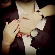 Схема вышивки «парень и девушка»