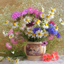 Схема вышивки «букет»