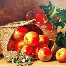 Схема вышивки «Персики»