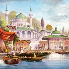 Схема вышивки «стамбул»