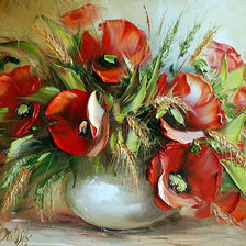 Схема вышивки «цветы»