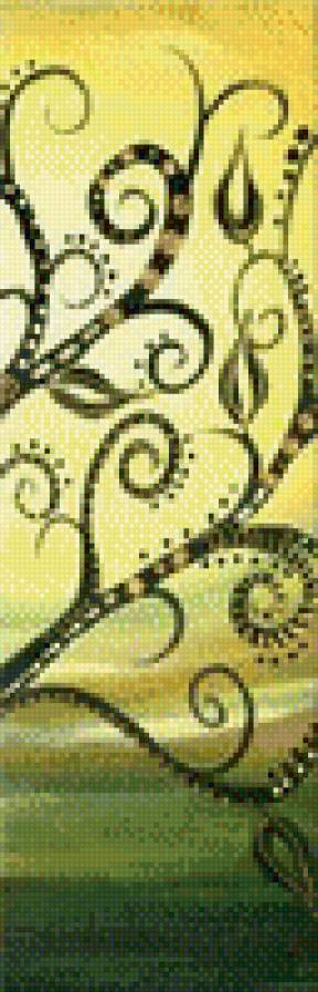 Триптих дерево 3 - триптих, дерево - предпросмотр