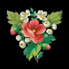 Схема вышивки «flower»