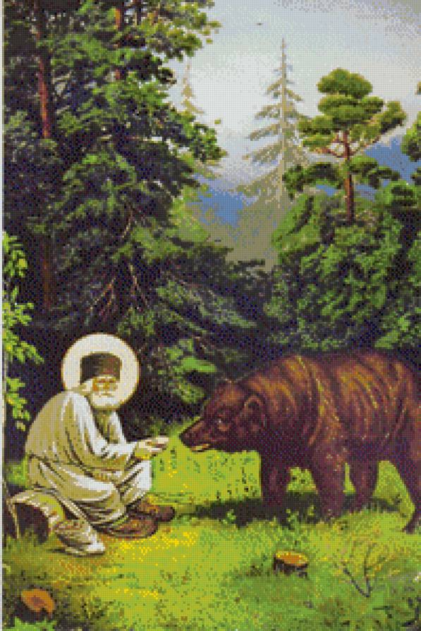 Батюшка Серафим - святой серафим, дивеево - предпросмотр