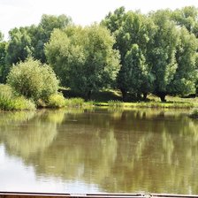 Схема вышивки «пейзаж»