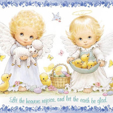 Схема вышивки «angel1»