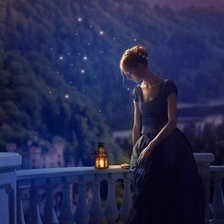 Схема вышивки «Вечерняя романтика»