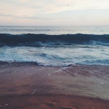 Схема вышивки «Море»