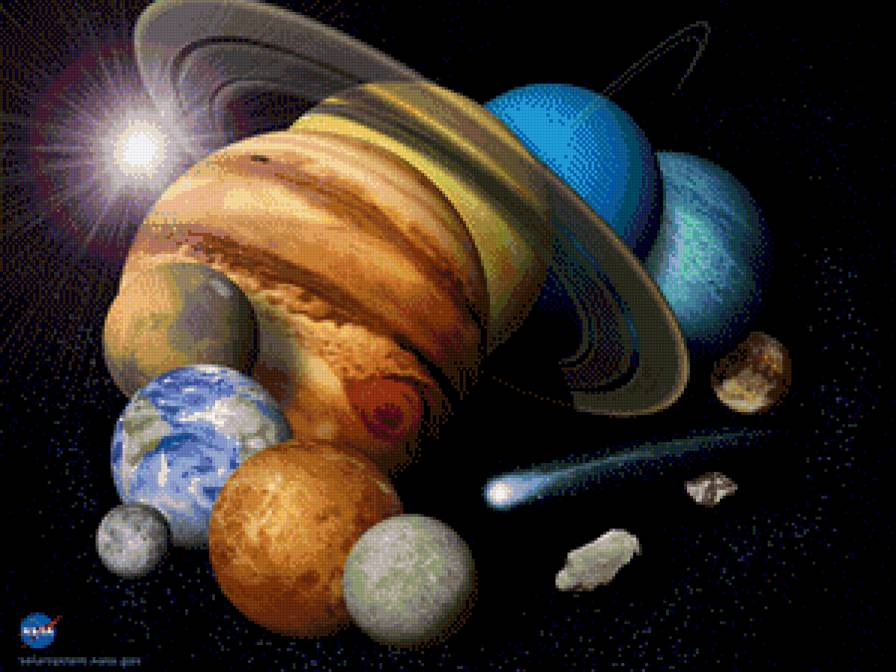 Парад планет - космос, планета - предпросмотр