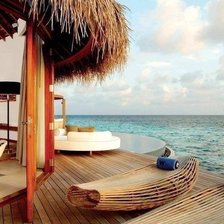 Схема вышивки «Мальдивы»