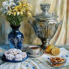 Схема вышивки «натюрморт»