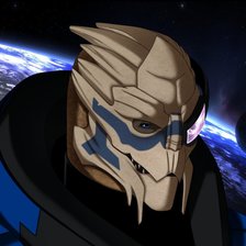 Схема вышивки «mass effect garrus»