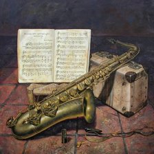 Схема вышивки «muzikant»