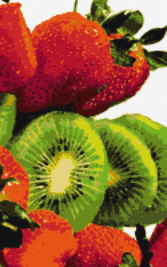 Клубника и киви - предпросмотр