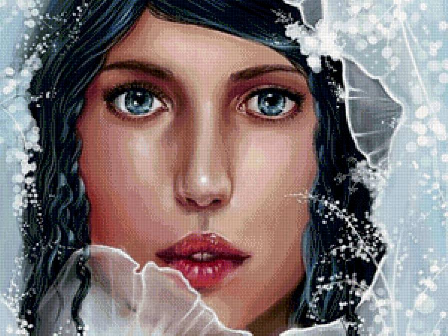 портрет - портрет, девушка - предпросмотр