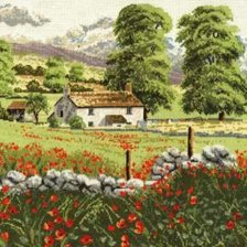 Схема вышивки «farmland»