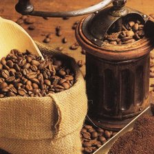 Схема вышивки «Кофейное»