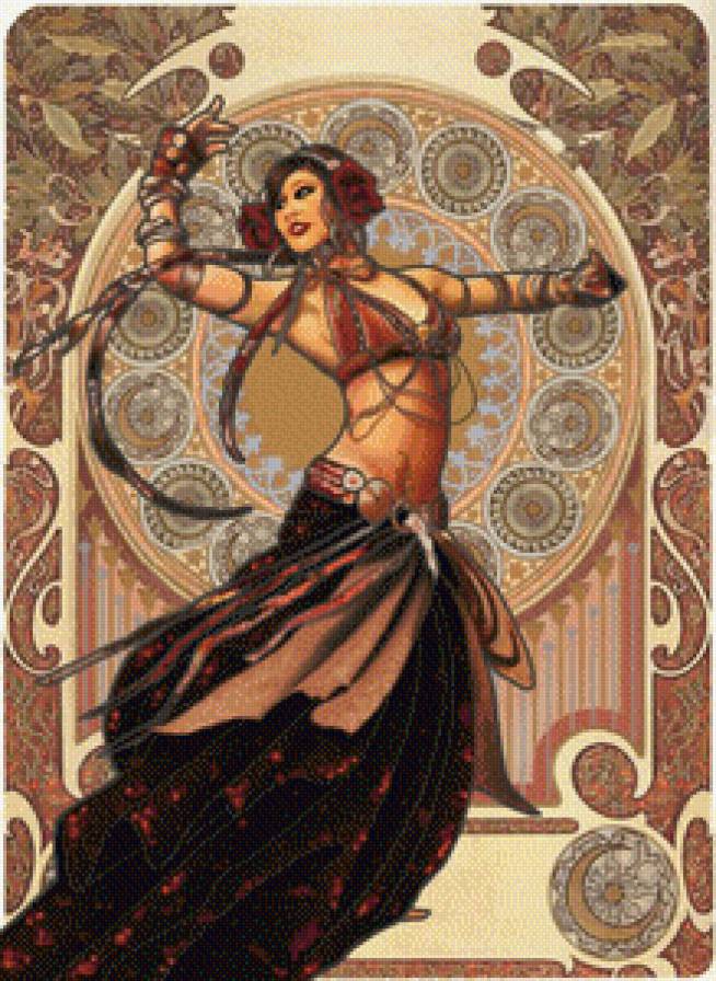 Art Nouveau Tribal - рейчел брайс, беллиданс, трайбл, танец живота, танец - предпросмотр