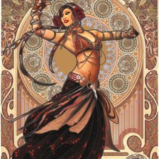 Схема вышивки «Art Nouveau Tribal»