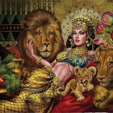 Схема вышивки «Клеопатра 2»