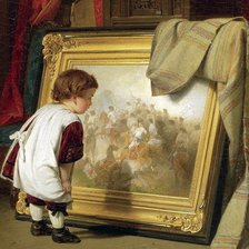 Схема вышивки «любопытство фрагмент»