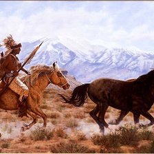 Схема вышивки «художник Larry Riley»