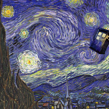 Схема вышивки «ван гог»